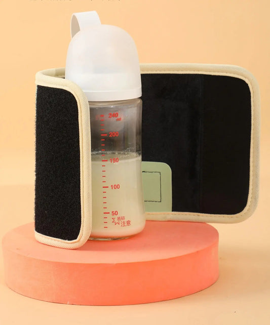 Portable Baby Bottle Warmer — USB Rechargeable, Car & Travel Ready